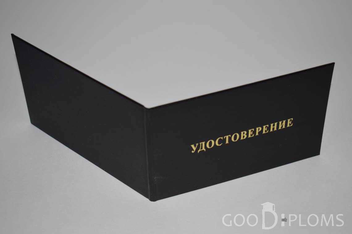 Удостоверение Интернатуры - Обратная Сторона период выдачи 1991-2006 -  Кременчуг