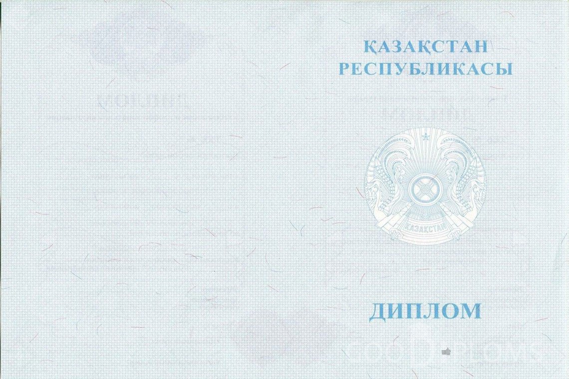 Казахский диплом магистра - Обратная сторона- Кременчуг