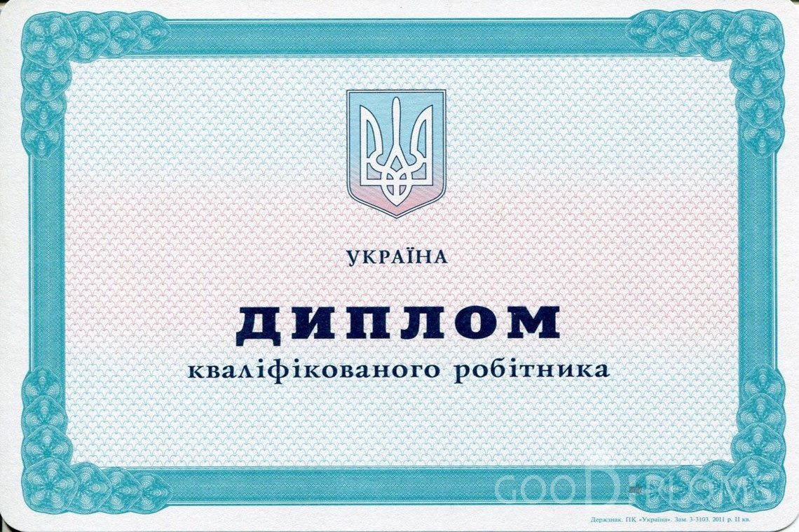 Украинский диплом пту - Кременчуг